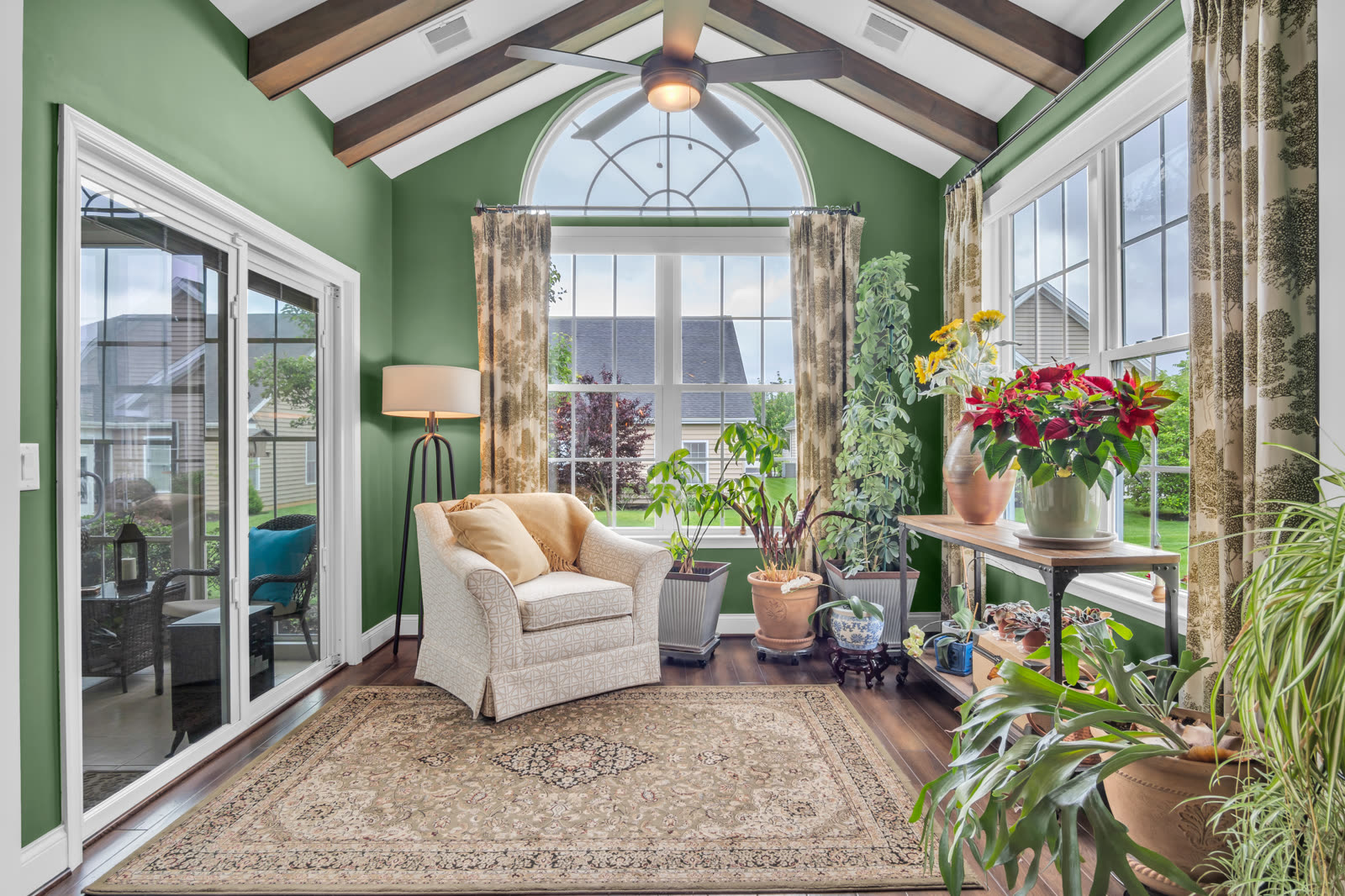Kitchen and dining interior listing photo